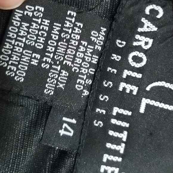 Vintage Carole Little Sleeveless Maxi Animal Print Textured 14 - Picture 6 of 16